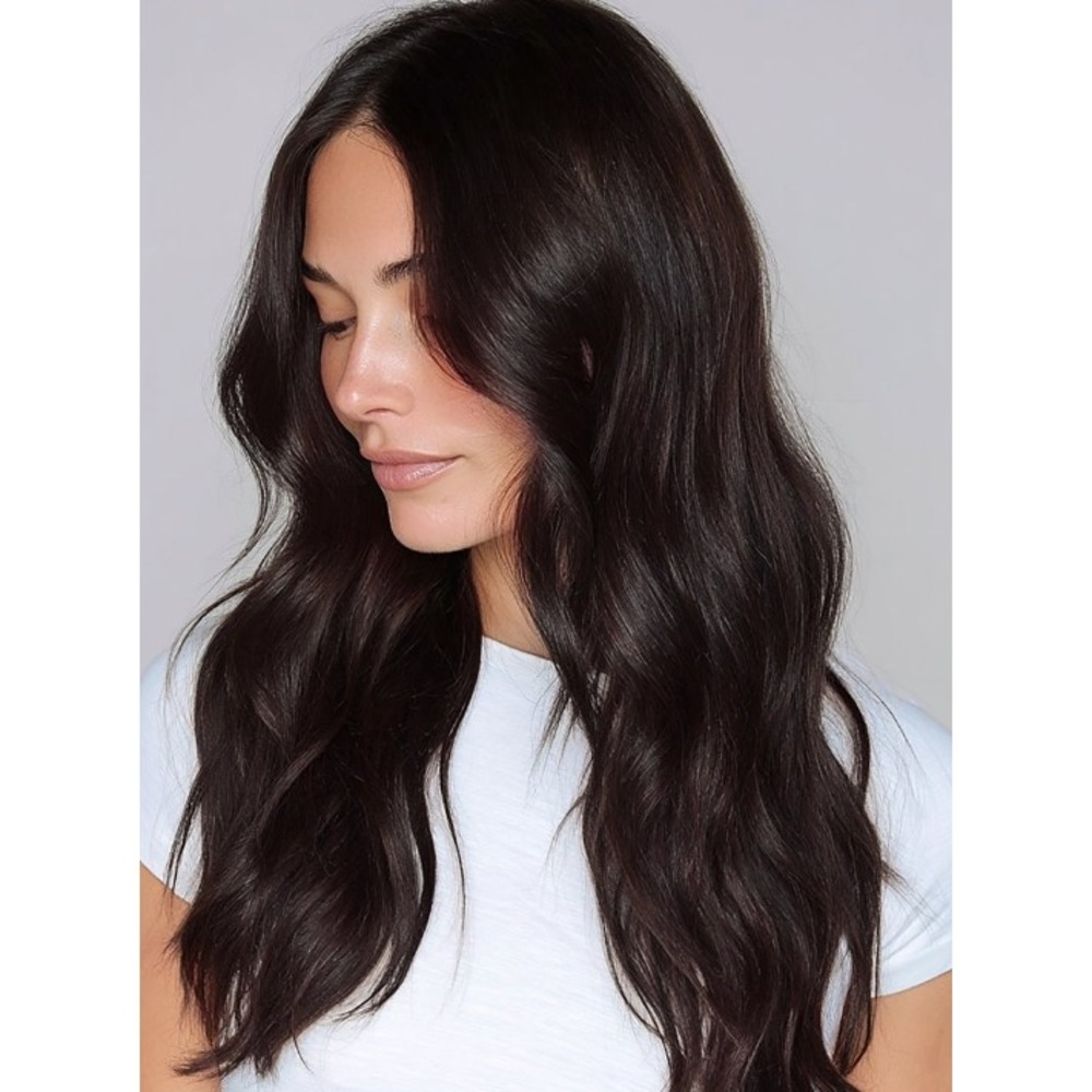 NEW Bellami SILK SEAM™ MOCHACHINO BROWN #1C 18in 140g Human Hair Extensions